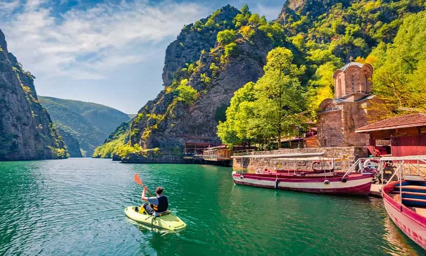 Skopje in North Macedonia