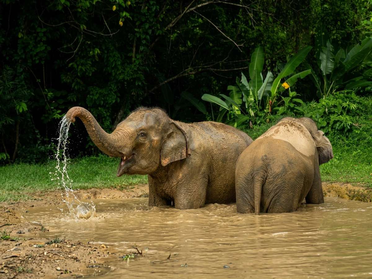 Thailand with Elephant hills
