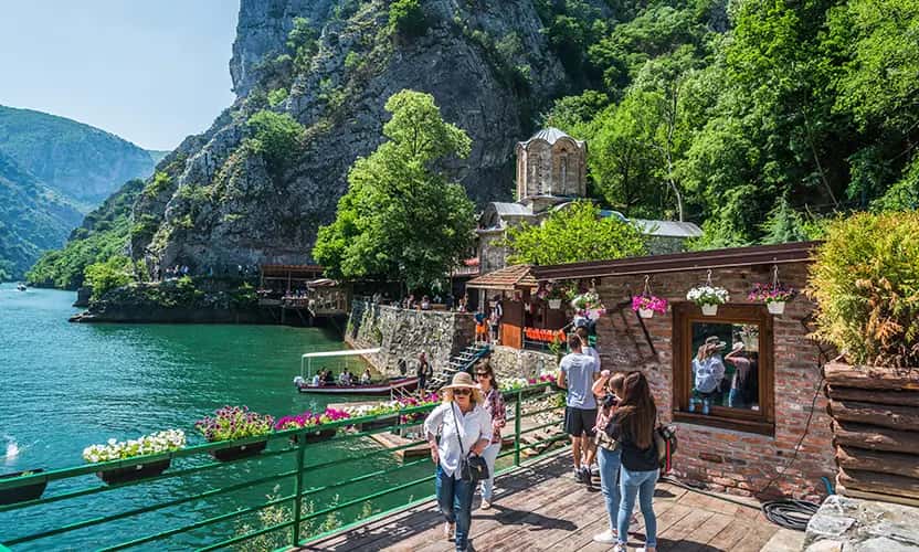 Skopje in North Macedonia
