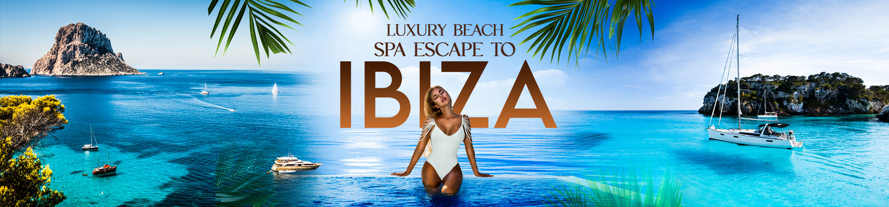 Get tan on your backs, and sand on your cracks on your Ibiza holiday!