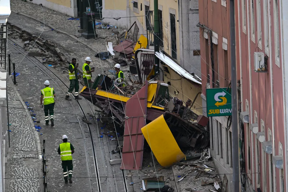Lisbon Funicular Crash Kills 16, Including Three British Tourists