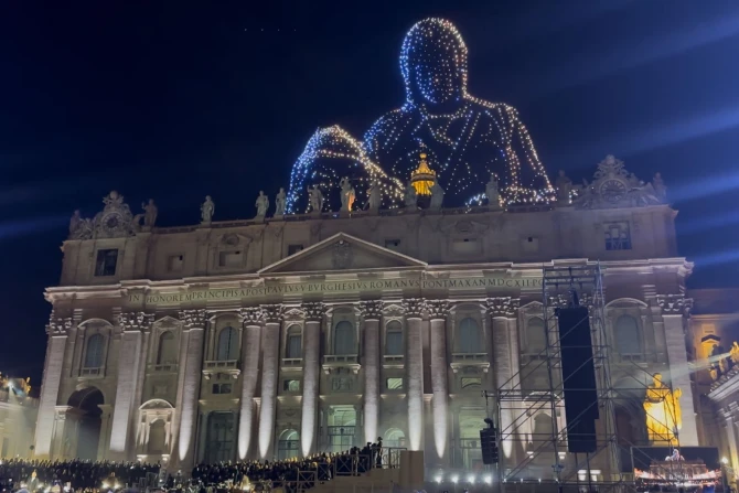Vatican Lights Up with Historic Drone Show at “Grace for the World” Concert